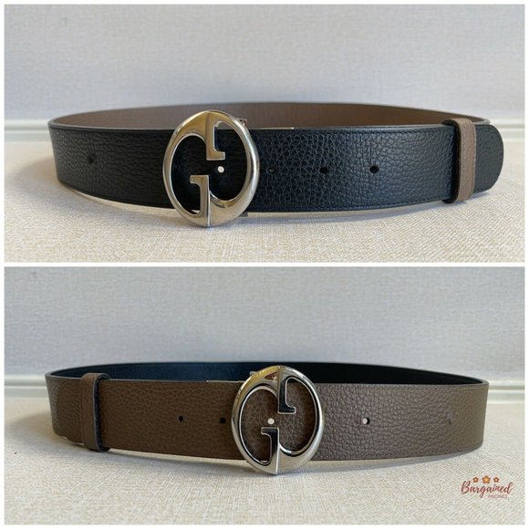 🛑SOLD🛑Authentic GUCCI Reversible Belt Size 38 - Picture 4 of 12